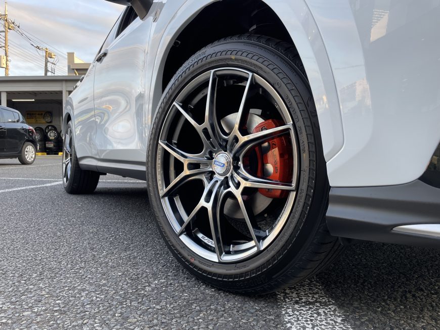 レクサスNXにRAYS グラムライツ 57FXZ！FACE1でもしっかりコンケイブし