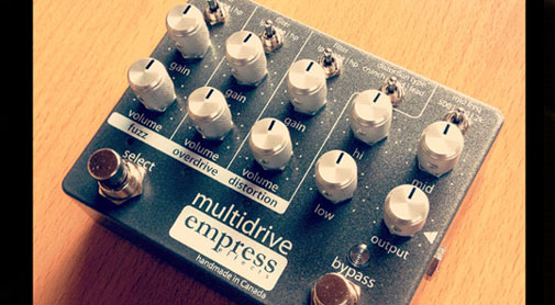 エフェクター批評 vol.2 Empress Effects/ Multidriveを試奏レポート