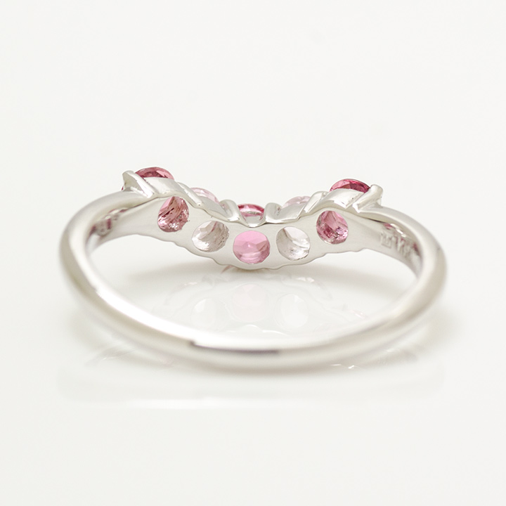 K10 ピンクトルマリン モルガナイト リング[商品番号:KK0783] | umu