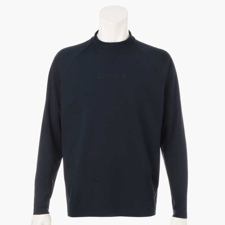 極美品 ブリーフィング メンズ モールヤーン ロゴクルーネックニット M