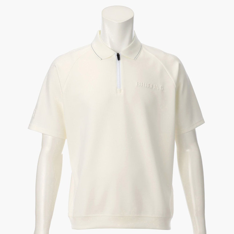 MEN'S MINI 3D LOGO HALFZIP POLO（リラックスフィット）（メンズ ミニ