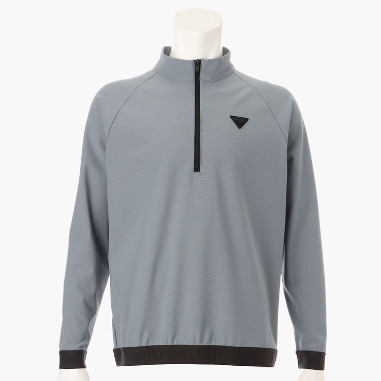 LA MEN'S LOGO RIB LS HALFZIP（リラックスフィット）（LA メンズロゴ