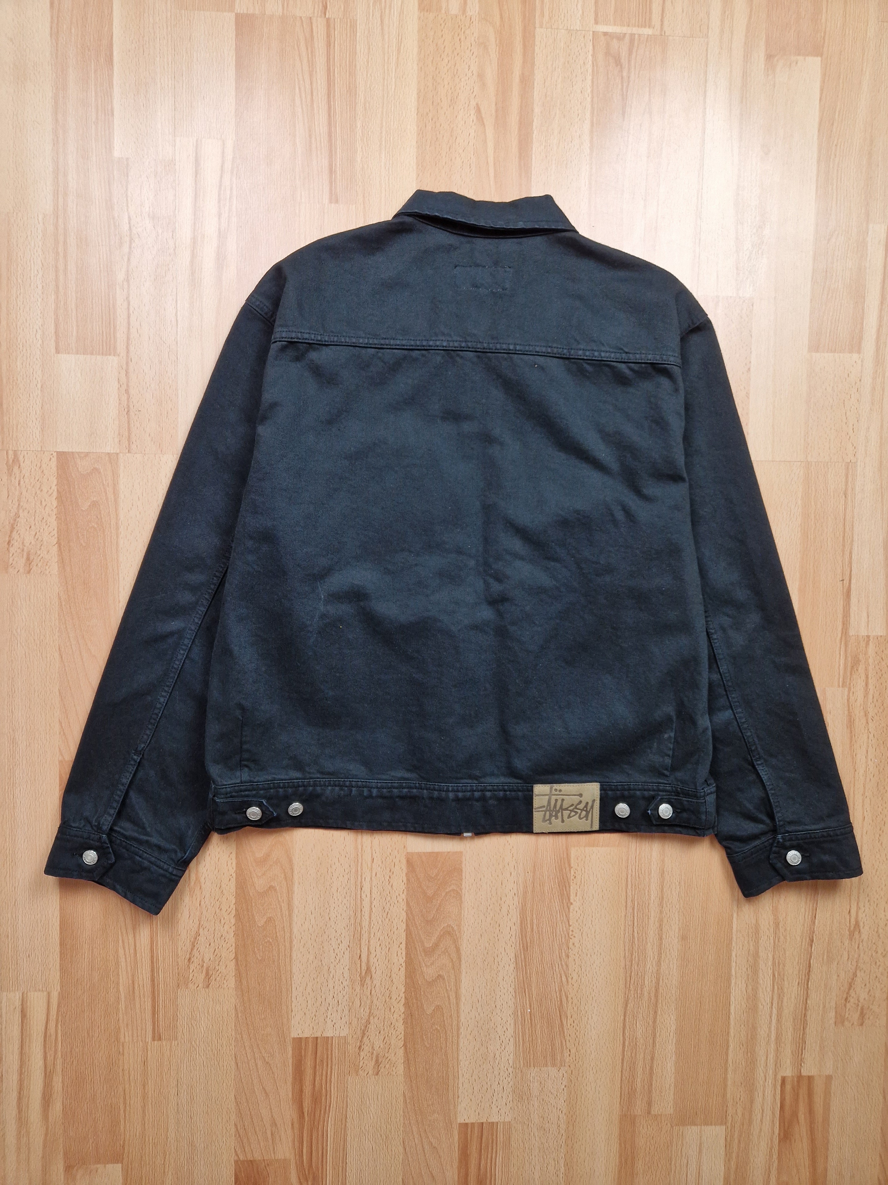 Stussy Overdyed Zip Work Jacket (L) – uniform.streetwear