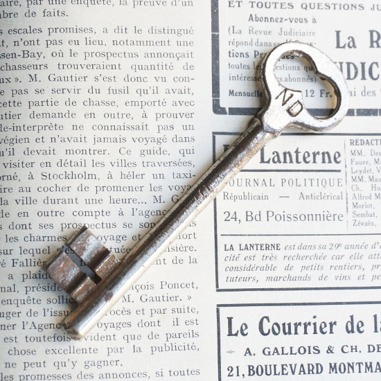 アンティーク 鍵（Y-869） - アンティーク家具・雑貨専門店 unikk