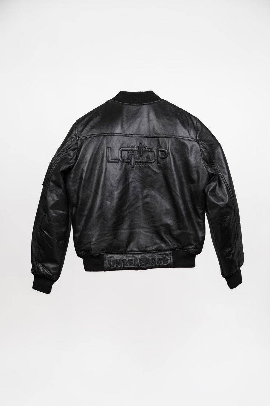 Leather Bomber Jacket Limited Edition 