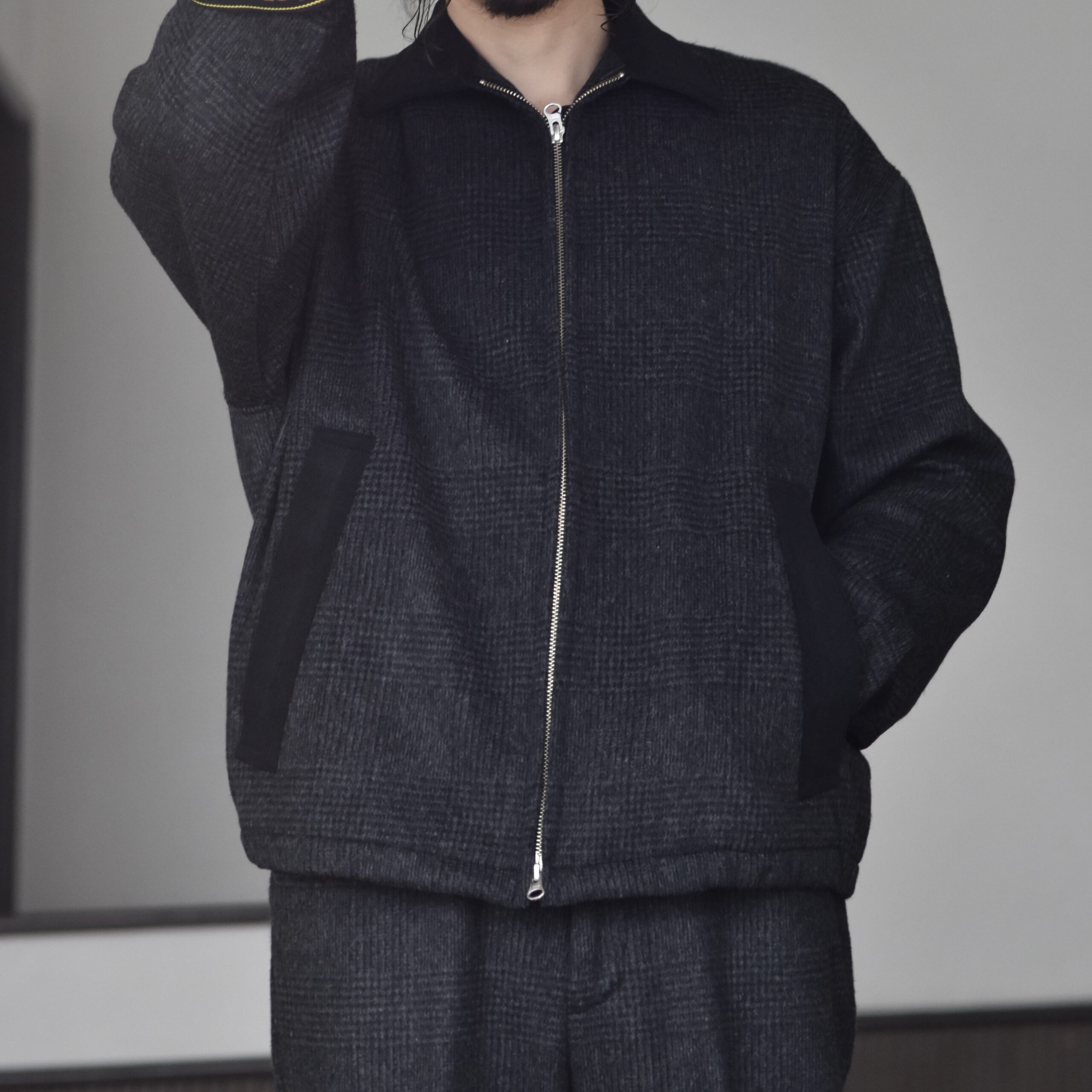 melple】Glencheck Drizzler Jacket | unstable | 公式オンラインショップ