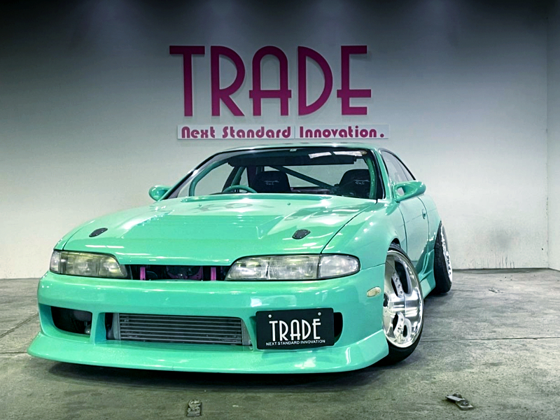 サイクルフェンダー加工!前後キャンバー角付!SR20ターボ＆5速MT!S14