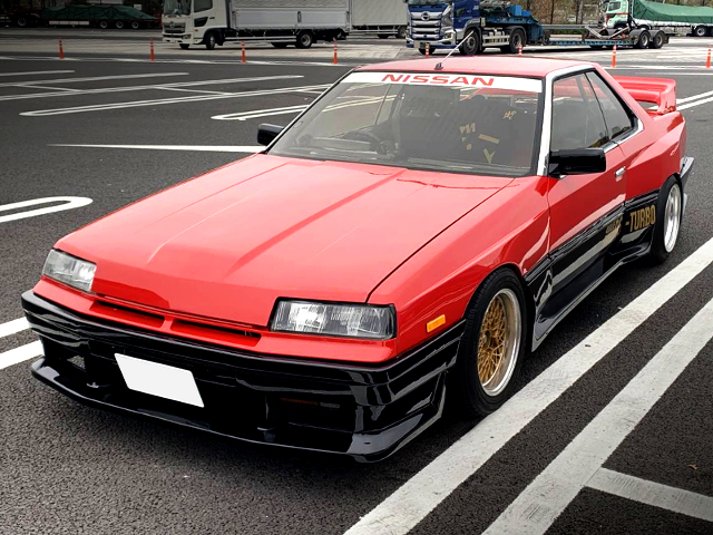 鉄板ブリスターワイドボディ加工!SR20ターボ換装!5速MT!DR30鉄仮面