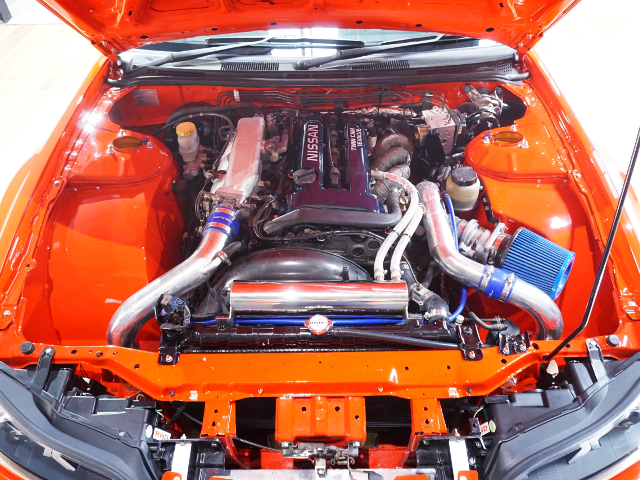 サイクルフェンダー!アッパーマウント加工!鉄板フェンダーワイド!S15