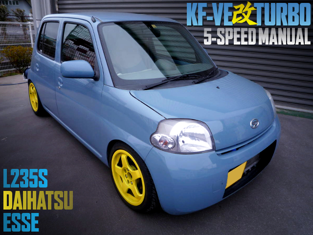 KF-VE改ターボエンジン!5速MT!前後フェンダー叩き出し!L235S型ダイハツ