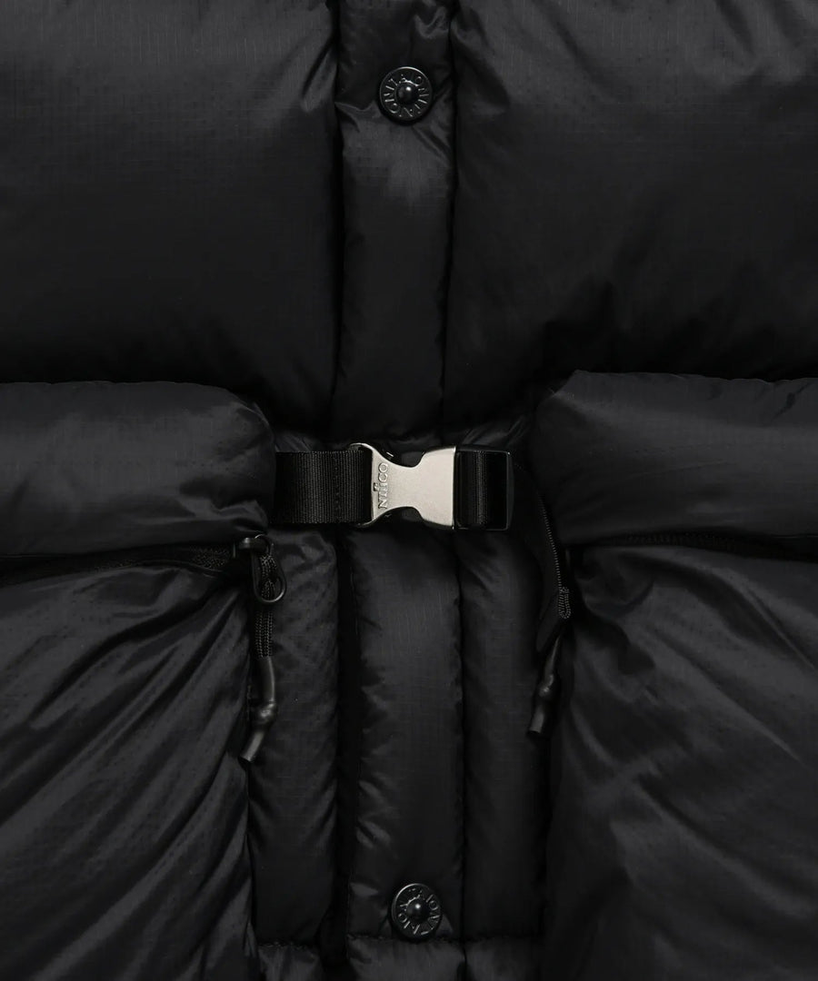 TAION〉[UNISEX] スポーツ ダウンベンチコート(TAION-126WZXST-LONG