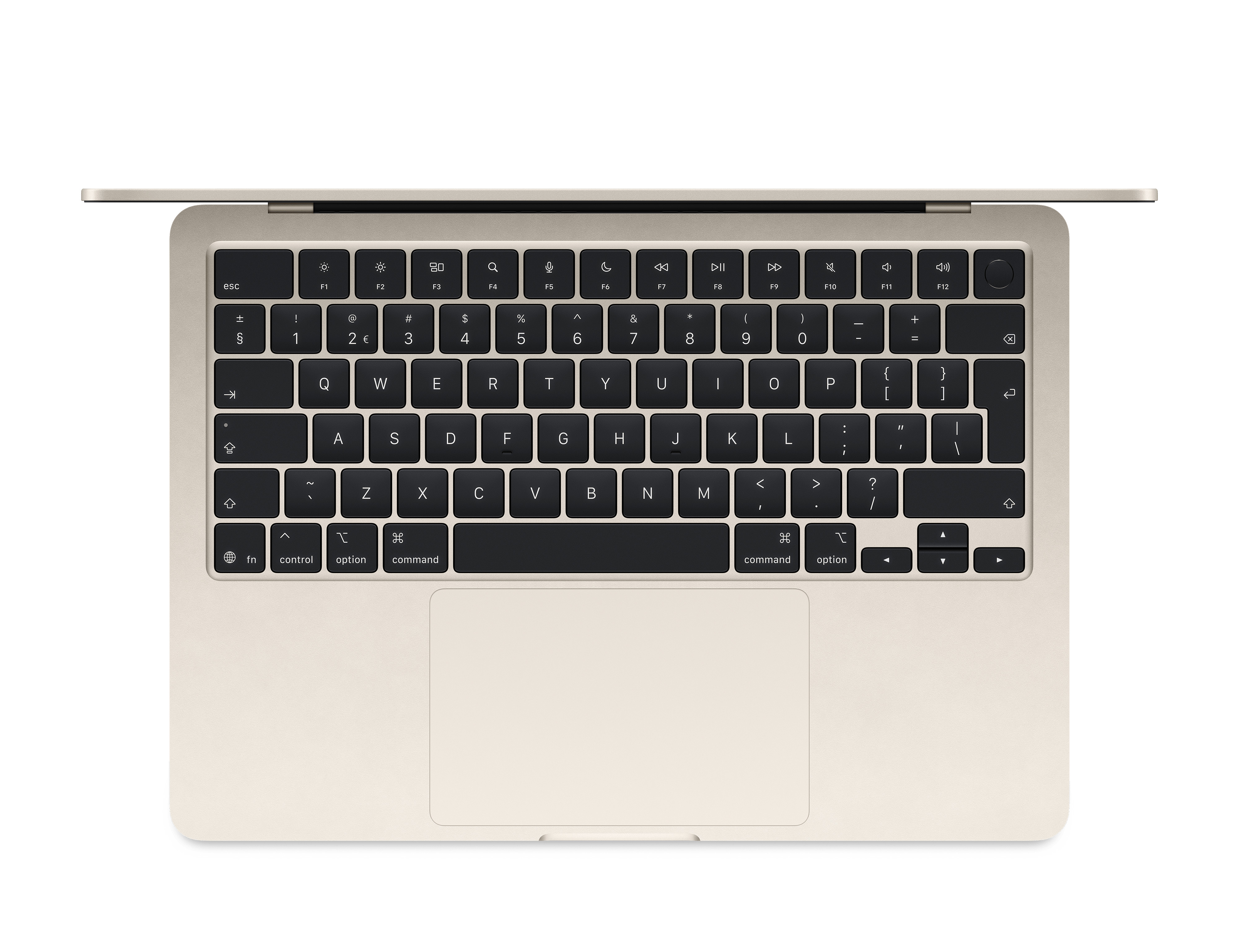 MacBook Air 13 inch - M4 (8x GPU) - 16GB - 256GB - Sterrenlicht
