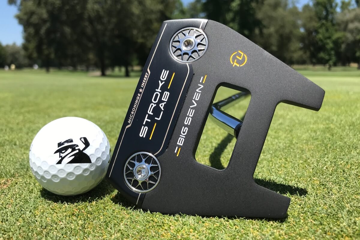Odyssey Stroke Lab Black Toe Up Big Seven putter | MyGolfSpy