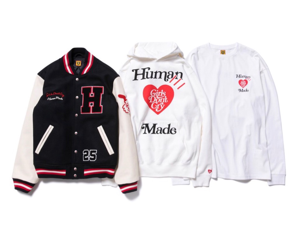 HUMAN MADE®︎ × Girls Don 't Cry】最新コラボコレクションが10月12日