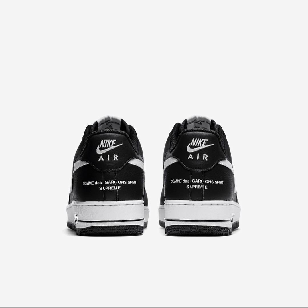 WEEK12に発売予定【Supreme × COMME des GARCONS × NIKE】AIR FORCE 1