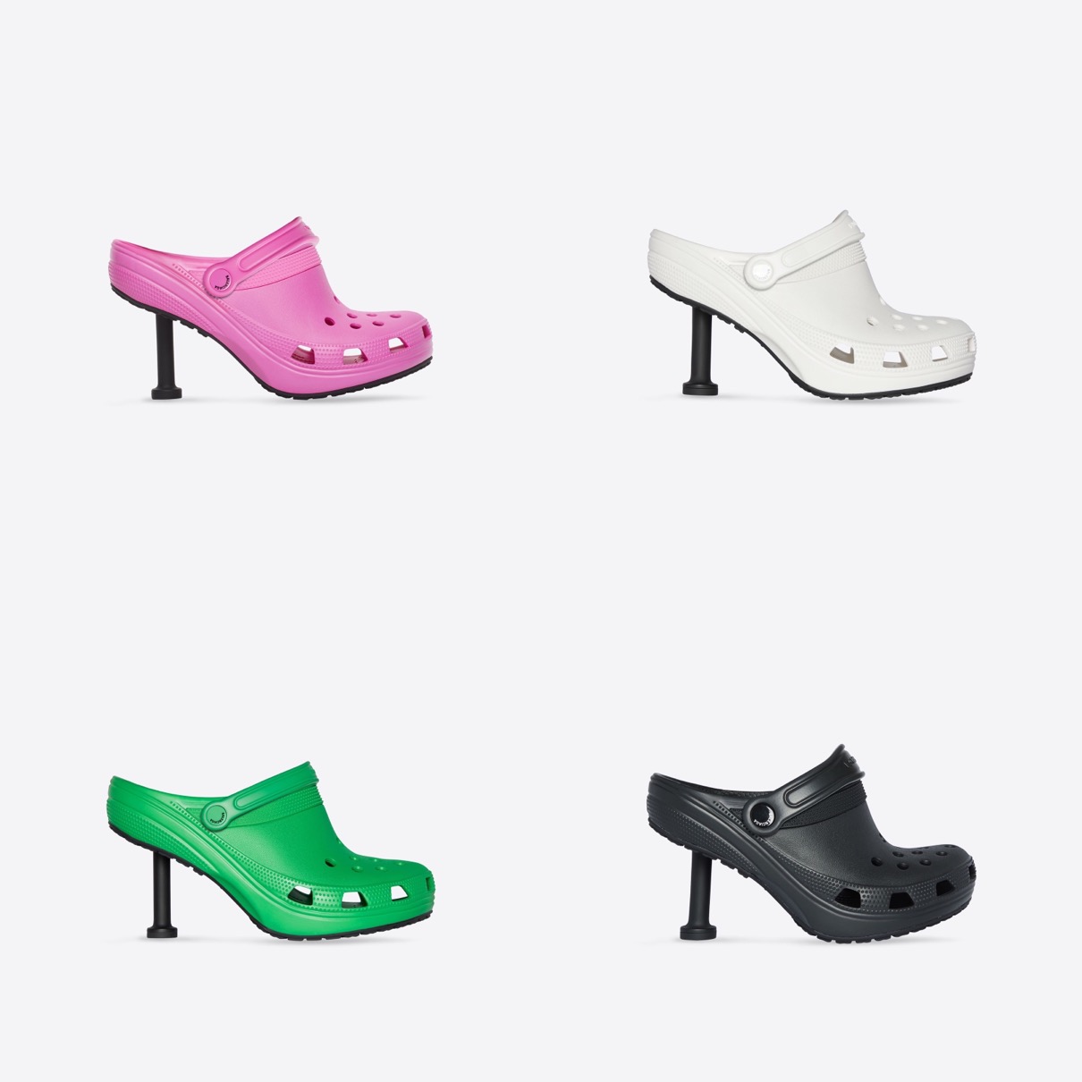 BALENCIAGA × Crocs】ピンヒール搭載のクラシッククロッグ＆ブーツが