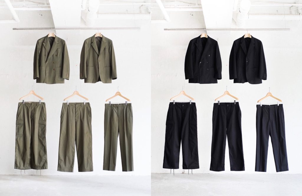 L'ÉCHOPPE × COMOLI 『LE』の2021年新作セットアップが9月11日に発売