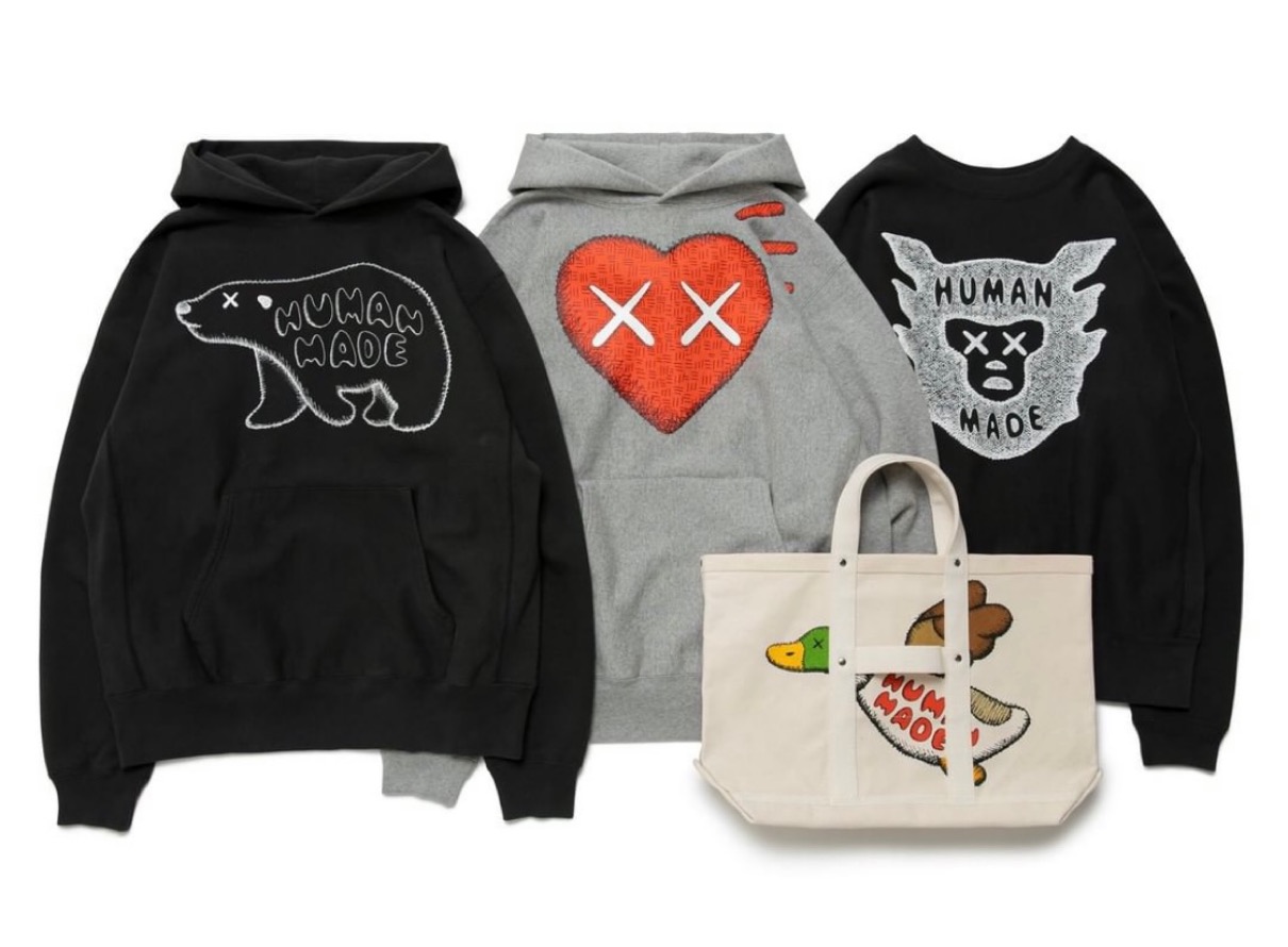 HUMAN MADE × KAWS コラボコレクション第2弾が国内10月16日に発売予定
