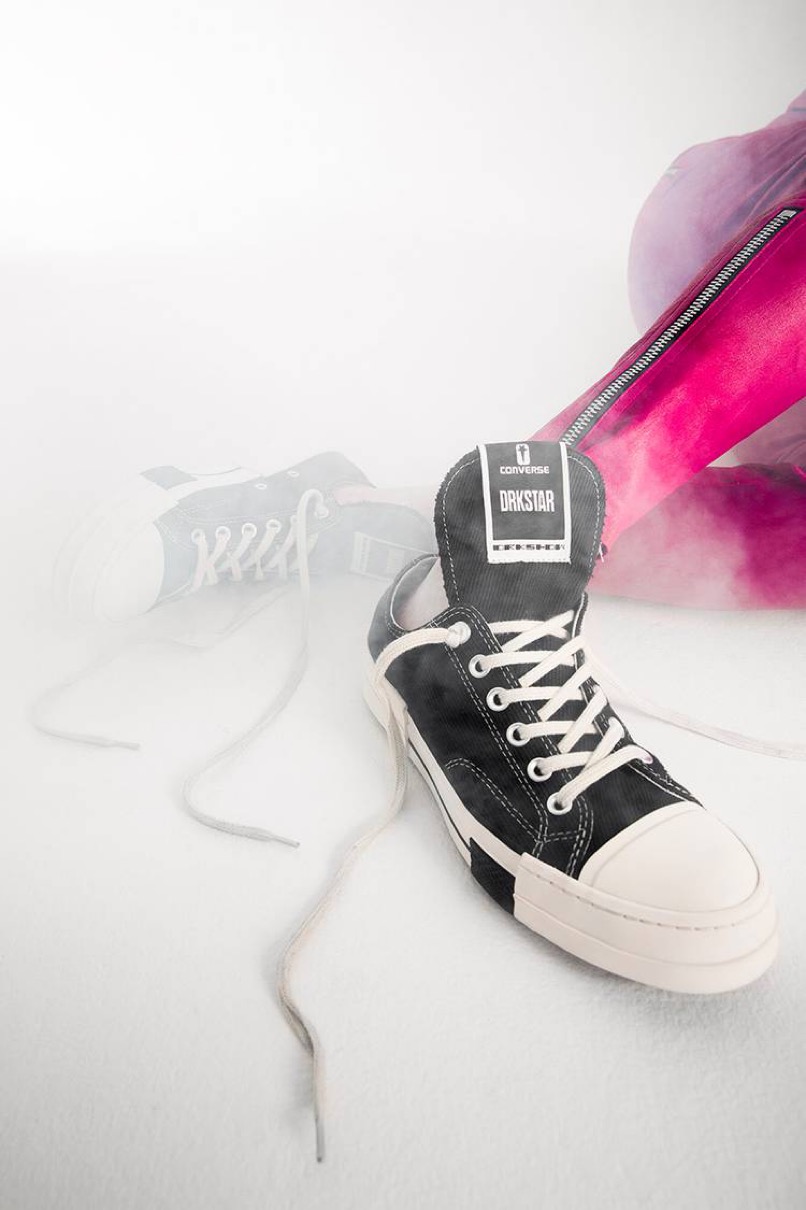 Rick Owens DRKSHDW × Converse】『DRKSTAR Chuck 70 OX & HIGH』が