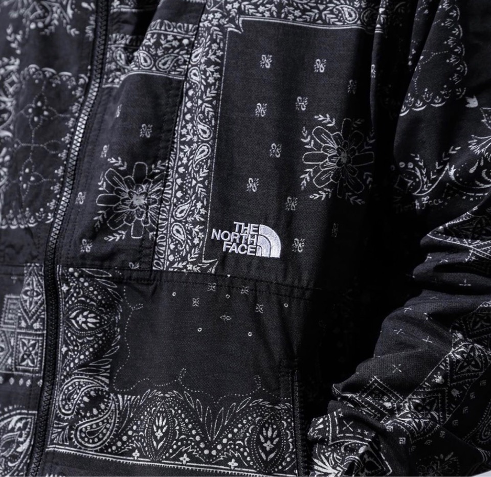 THE NORTH FACE】ペイズリー柄とカモフラ柄を落とし込んだノベルティ
