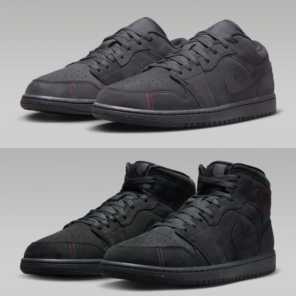 Nike Air Jordan 1 Low & Mid SE Craft “Dark Smoke Grey”が国内1月10