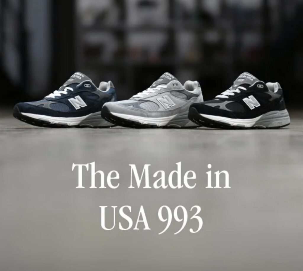 New Balance 993 “Grey” & “Black” & “Navy”が国内4月4日より再販売