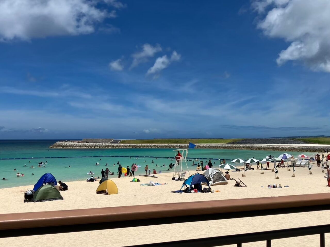 宜野湾市】BBQ施設を紹介します-その①-トロピカルビーチ！海開きは4月