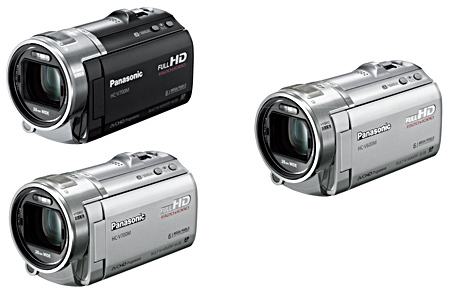 パナソニック、デジタルビデオカメラ「HC-V700M」「HC-V600M」、世界初