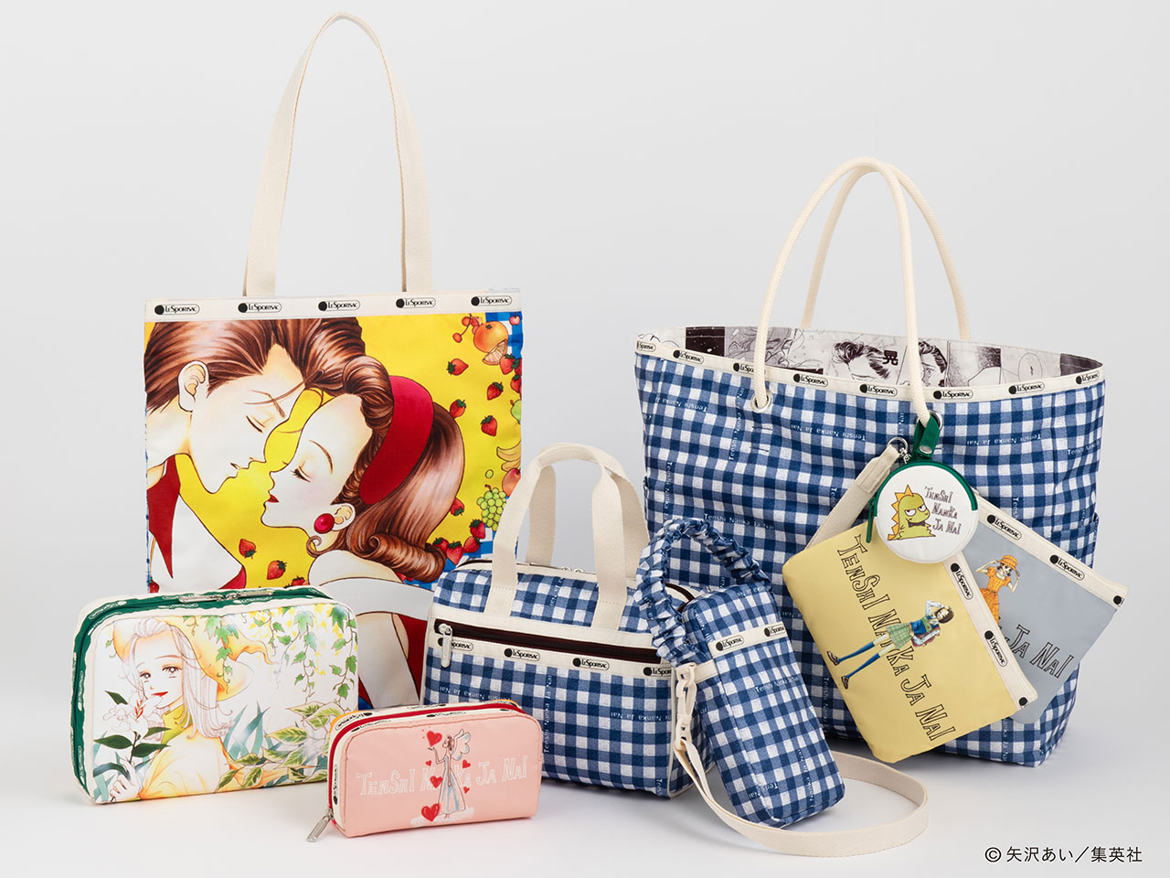 レスポートサック×『天使なんかじゃない』コラボ！『りぼん』3作品との