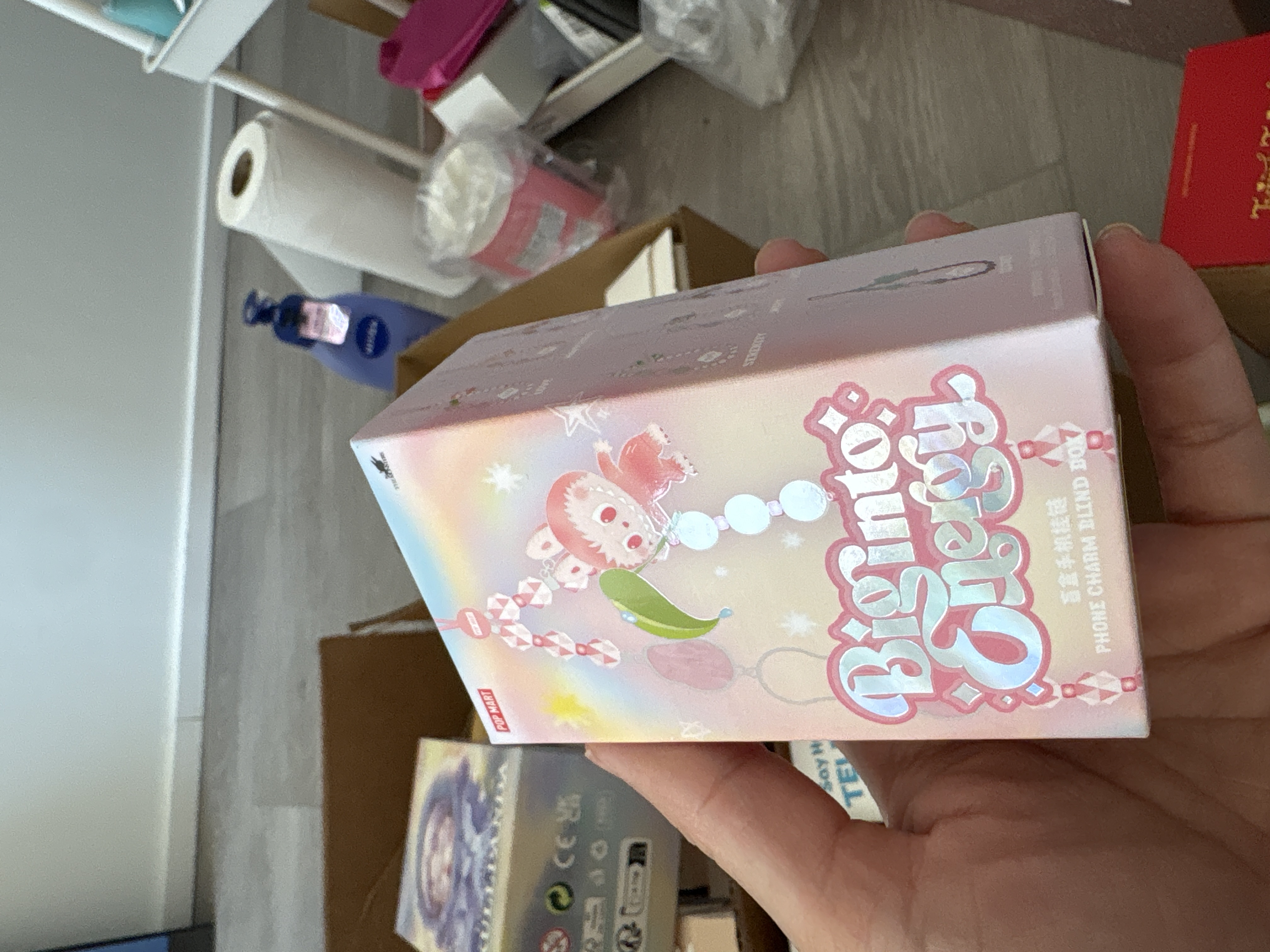 POP NOW:THE MONSTERS Big into Energy Series-Phone Charm Blind Box