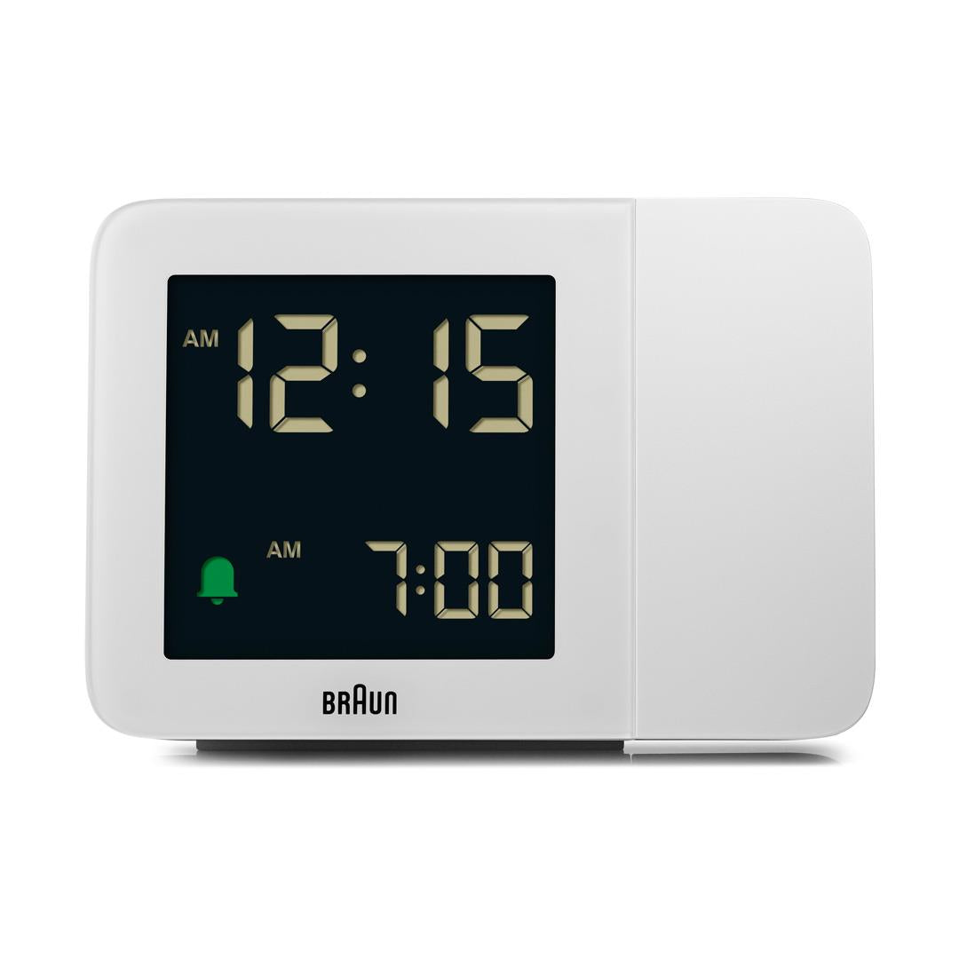 BC15 Braun digital projection alarm clock - white – US - Braun