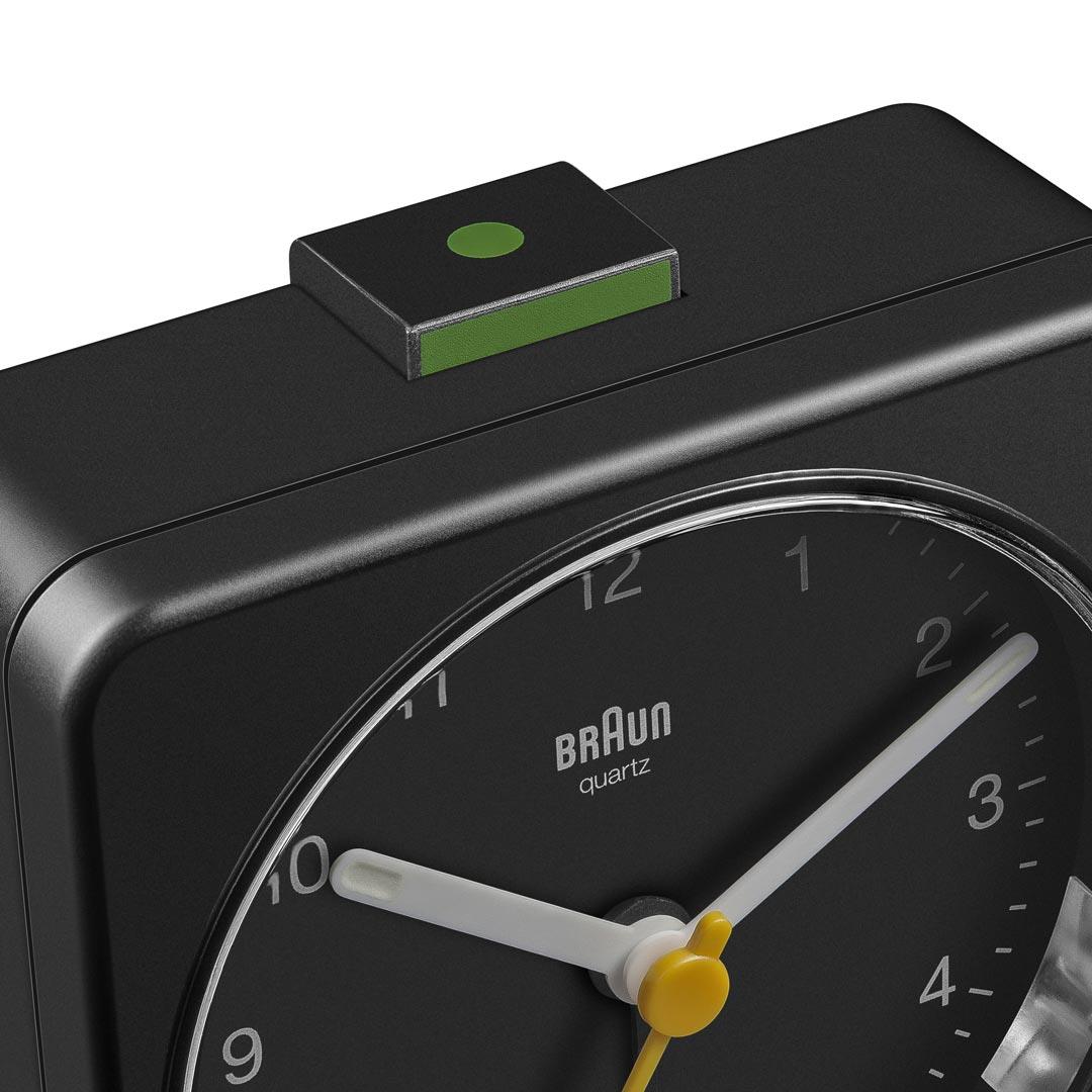 BC03 Braun classic analogue alarm clock - black – US - Braun