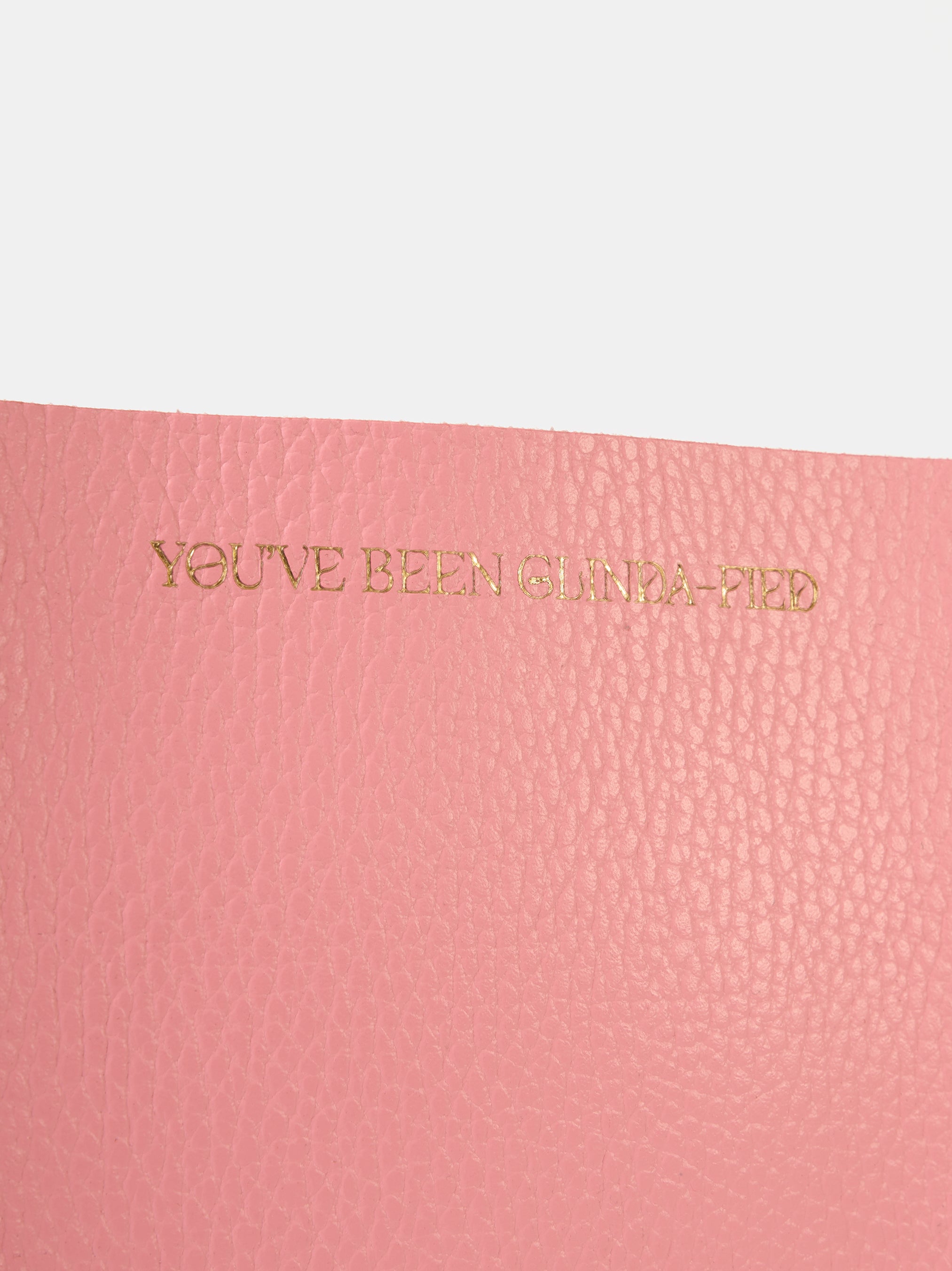 Binocular Crossbody Bag - Popular Pink Celtic with 'G' Plate