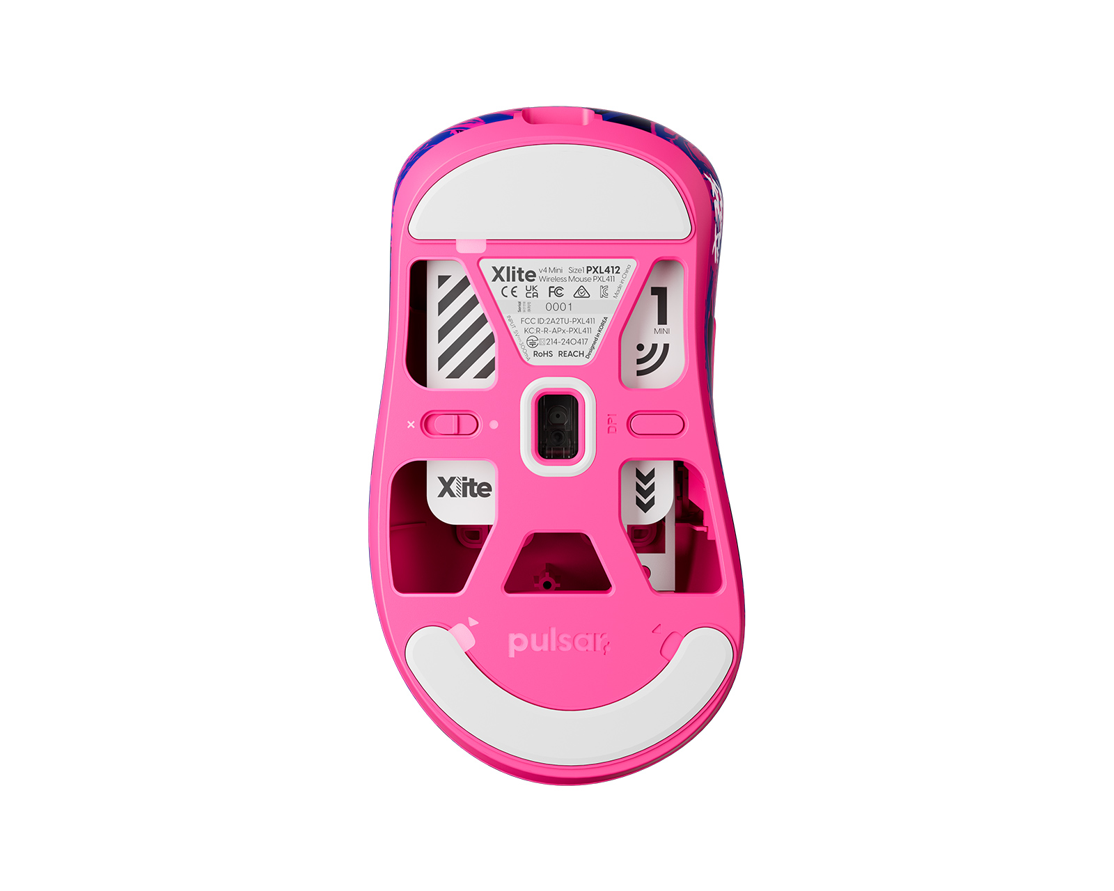 Pulsar Xlite v4 Mini Wireless Gaming Mouse - Black - us.MaxGaming.com