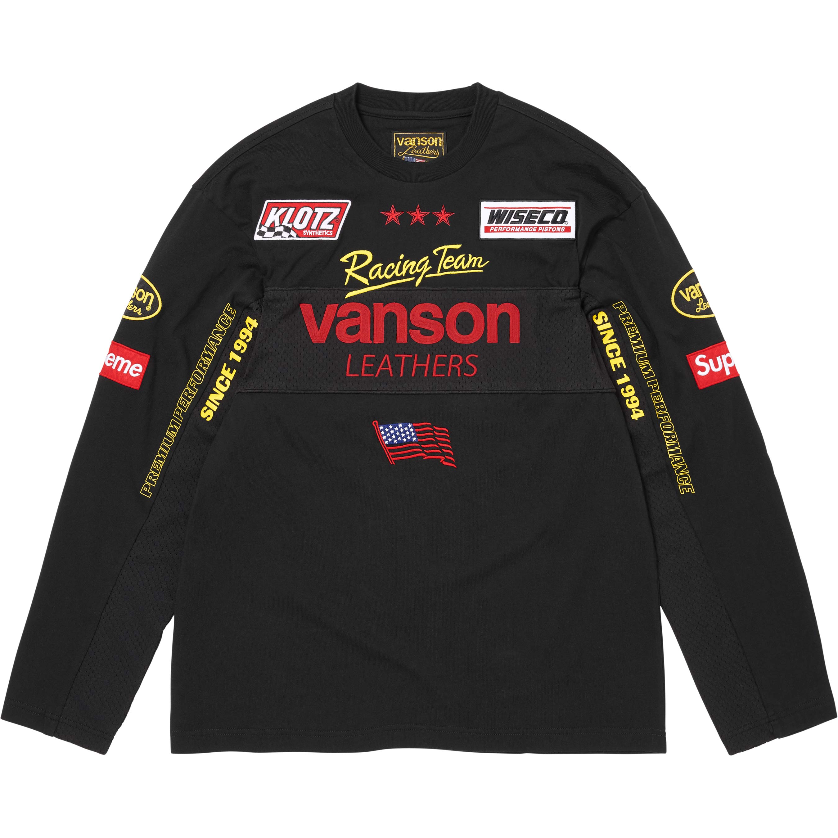 Supreme®/Vanson Leathers® L/S Top - Shop - Supreme