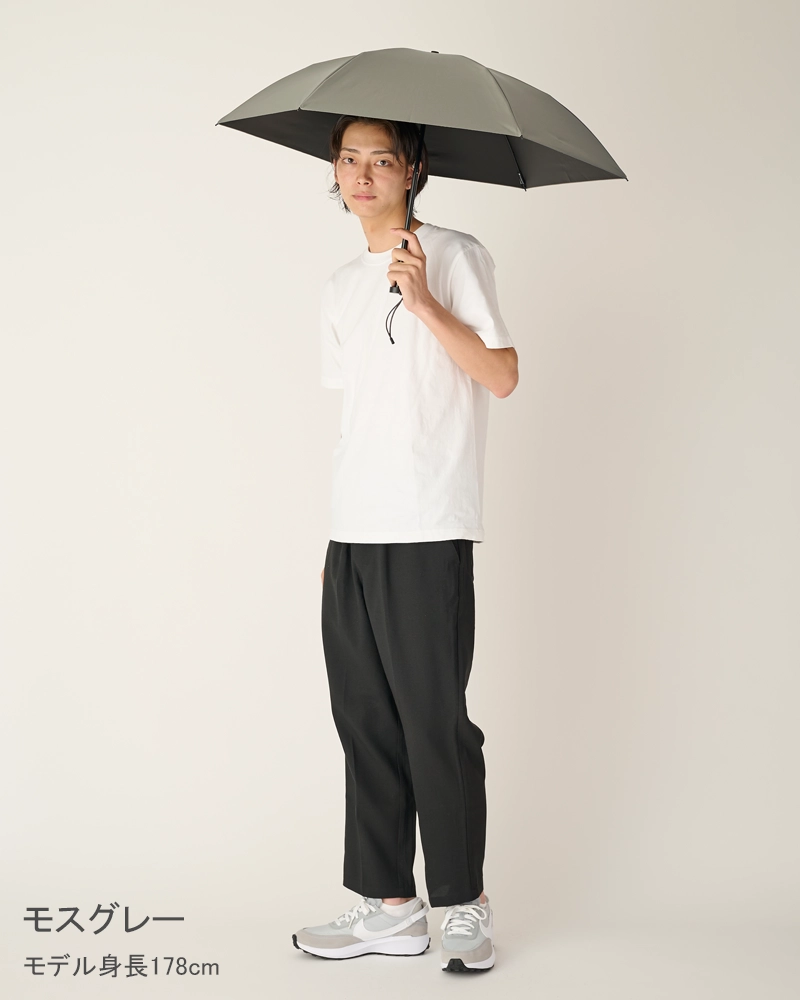 2段折 コンパクト / 無地 | 完全遮光日傘｜サンバリア100