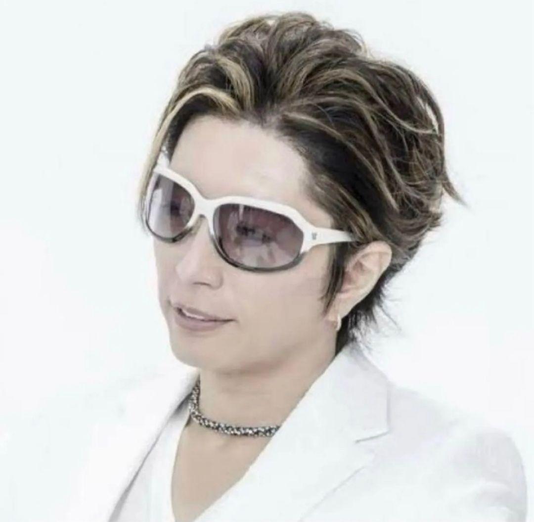 GACKT インジェクションサングラス VARTIX ホワイト＆ブラック VX-I
