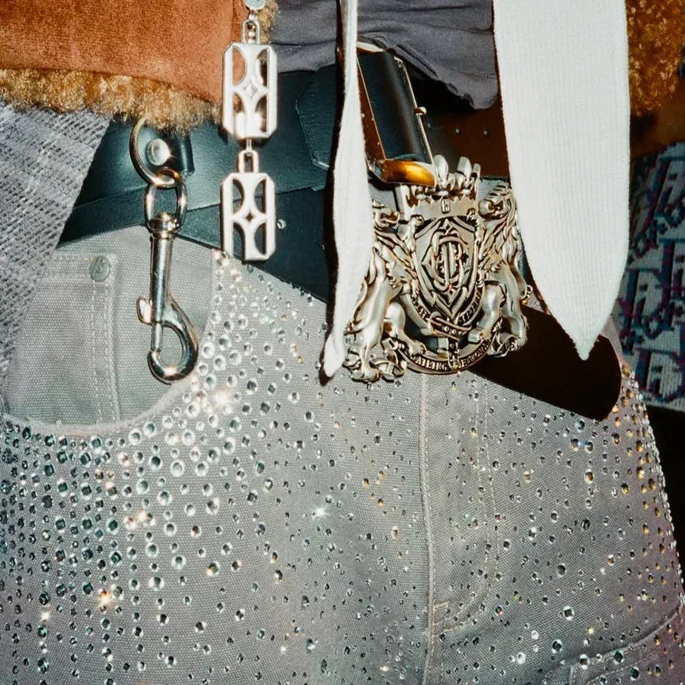 BIRTH OF ROYAL CHILD Product Page -Lion Medal Belt- Brown - VENTURER