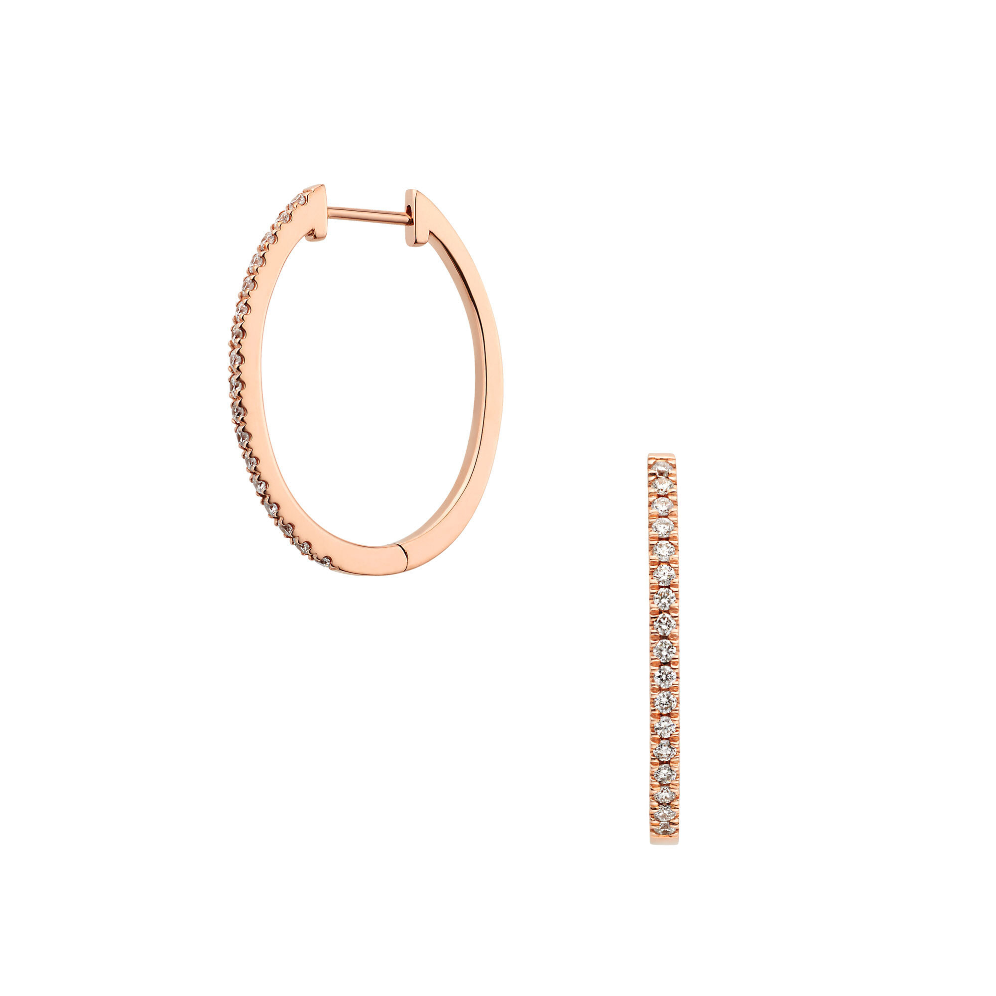 AGAA1210__DI ダイヤモンド フープピアス｜ピアス｜ヴァンドーム青山