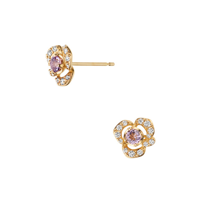 AGVA1497__AM アメシスト クリスティーヌ ピアス｜ピアス｜ヴァン