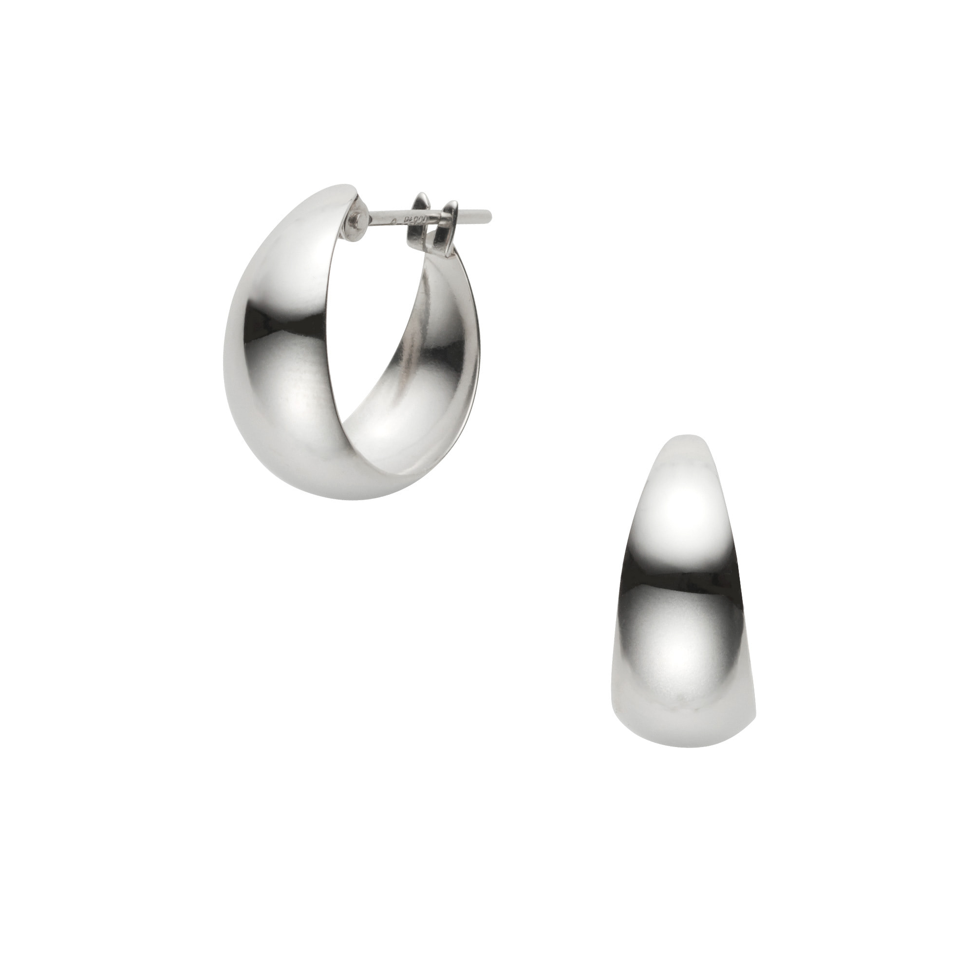 APAA2544__PT プラチナ フープ ピアス｜ピアス｜ヴァンドーム青山