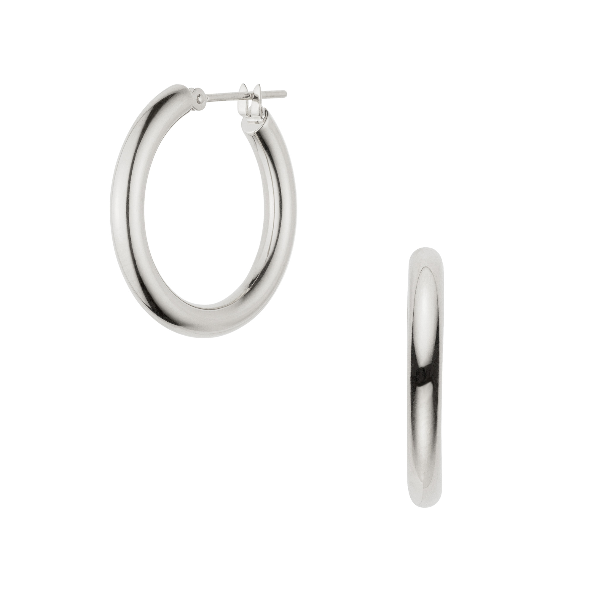 APAA2573__PT プラチナ フープピアス｜ピアス｜ヴァンドーム青山