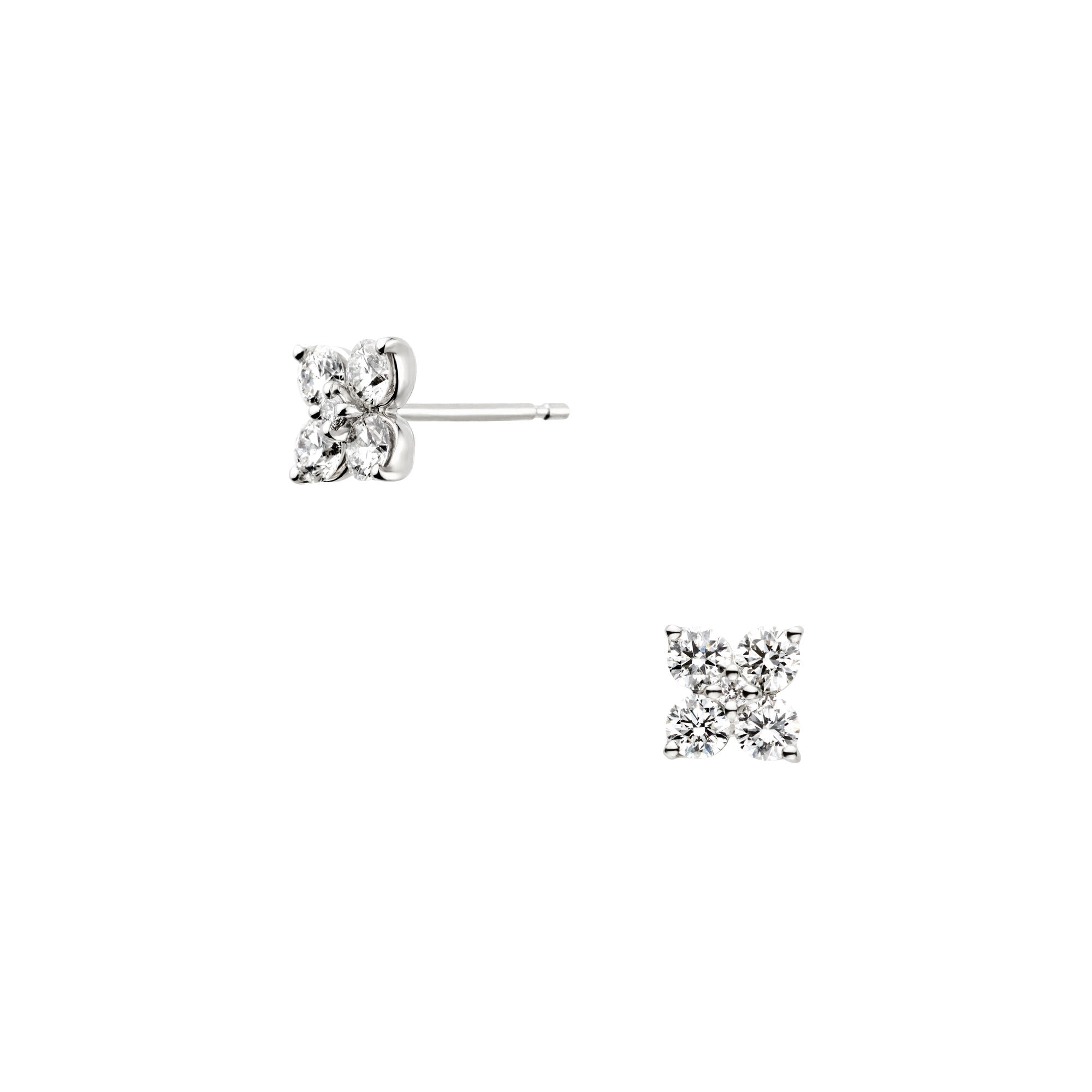 APVA2446__DI ダイヤモンド カローラ ピアス｜ピアス｜ヴァンドーム