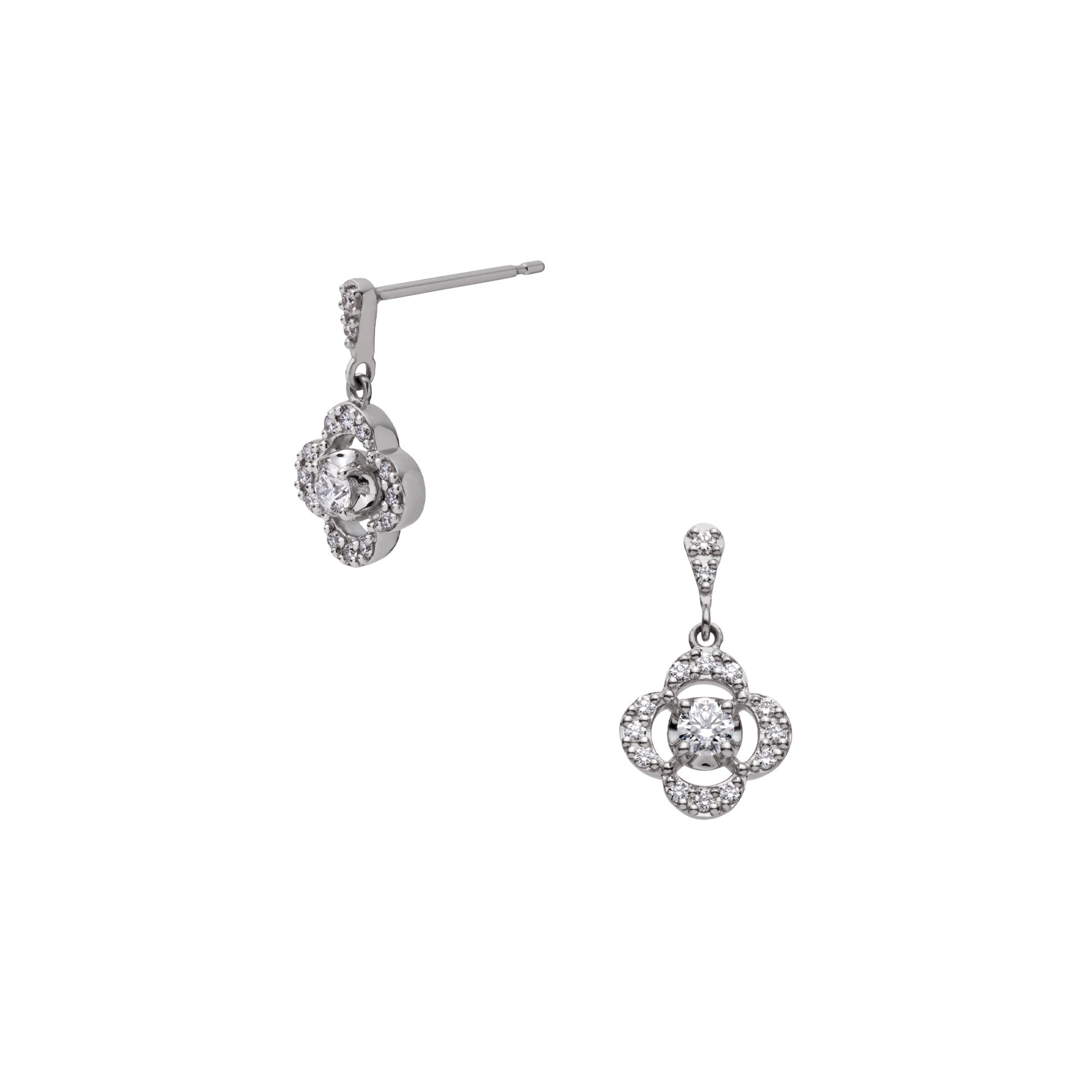 AJAA2217__DI ダイヤモンド ドロップ ピアス｜ピアス｜ヴァンドーム