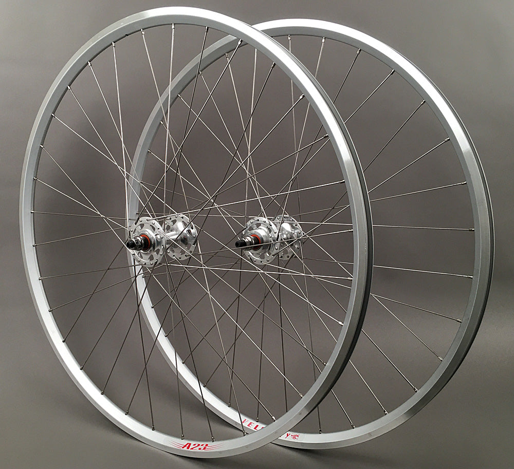 Velocity A23 Track Bike Fixed Gear Singlespeed Wheels Silver 700c