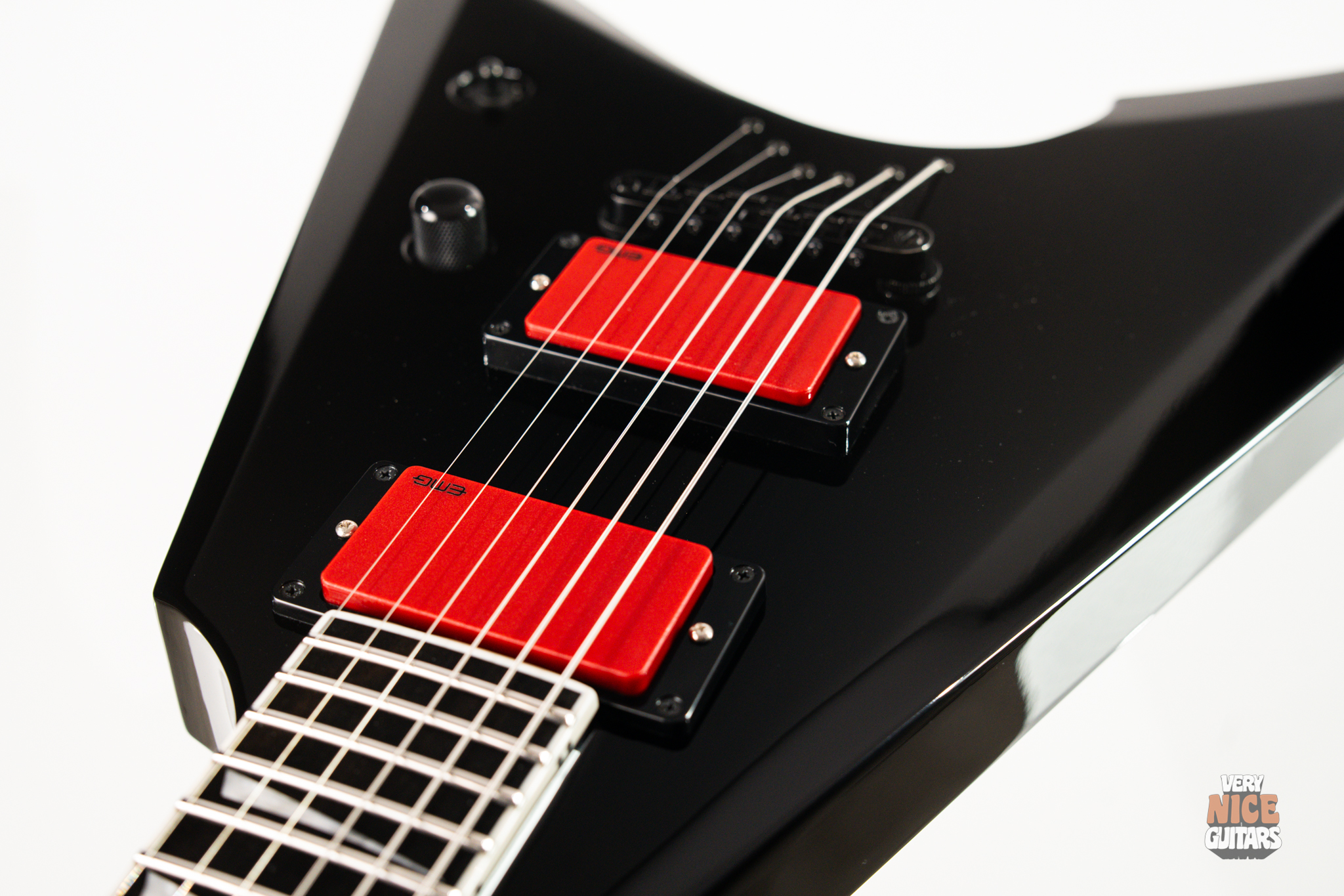 ESP E-II Arrow NT Black EMG GTV – Very Nice Guitars