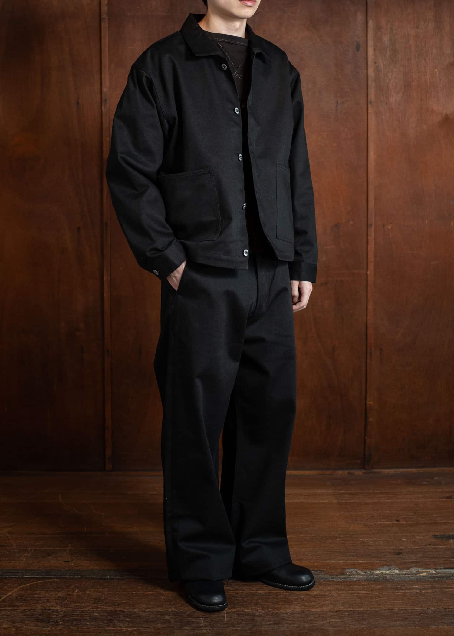 Taiga Takahashi Engineer Trousers Lot.204 Black – VISION OF FASHION