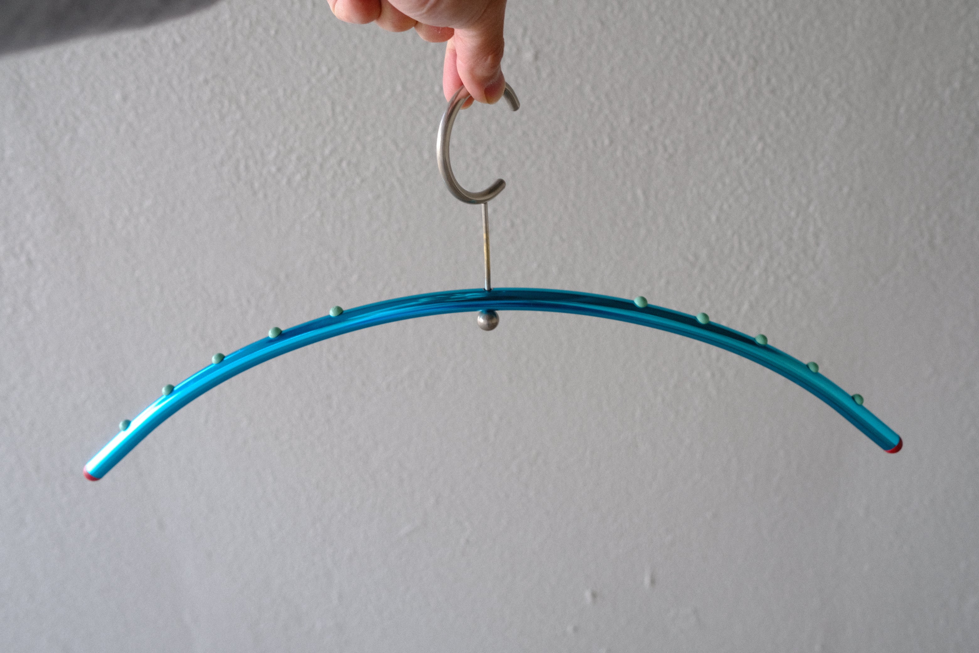 倉俣史朗 デザイン「ALUMINIO」ハンガー 1990年代製 spiral