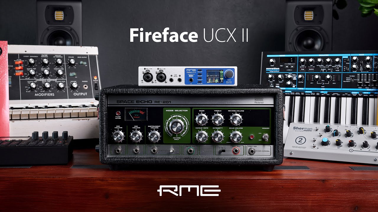 RME Fireface UCX II USB Audio Interface with Sonarworks SoundID
