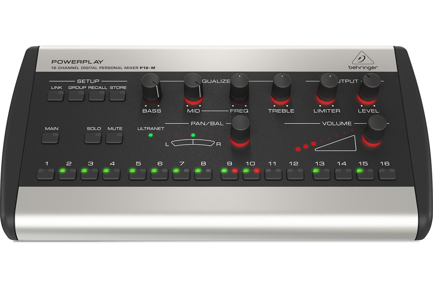 Behringer PowerPlay P16-M 16-Channel Digital Personal Mixer
